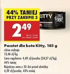 Biedronka Pasztet z królikiem Kitty Excellence oferta