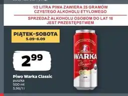 Netto Piwo Warka oferta