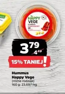 Netto Hummus pomidorowy Happy Vege oferta