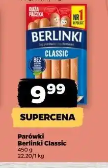 Netto Parówki classic Morliny Berlinki oferta