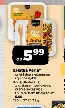 Netto Sałatka z kuskusem perłowym, czarną soczewicą i hummusem klasycznym Perla oferta