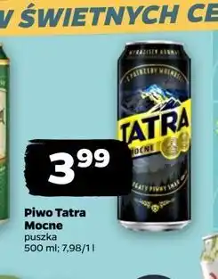 Netto Piwo Tatra Mocne oferta