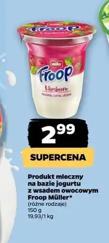 Netto Jogurt malina Muller Froop oferta