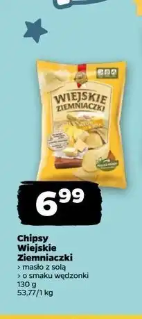 Netto Chipsy wędzonka staropolska Lorenz Wiejskie Ziemniaczki oferta