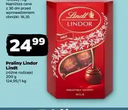 Netto Praliny milk Lindt Lindor oferta