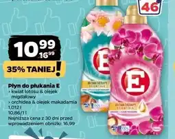 Netto Płyn do płukania orchidea i olejek makadamia E Aromatherapy oferta
