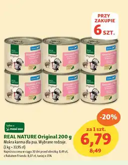 Maxi Zoo Karma dla psa Real Nature oferta