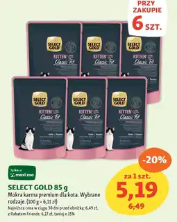 Maxi Zoo Mokra karma dla kota Select Gold oferta