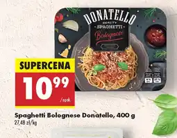 Biedronka Spaghetti Donatello oferta