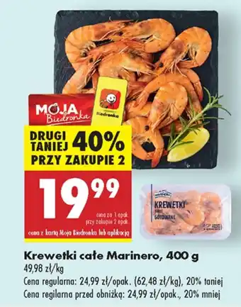 Biedronka Krewetki Marinero oferta