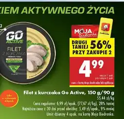 Biedronka Filet z kurczaka Go Active w sosie własnym oferta