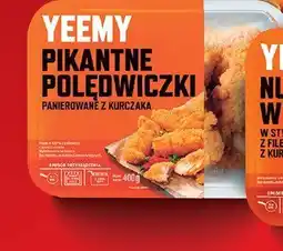 Biedronka Polędwiczki pikantne panierowane z kurczaka Yeemy oferta
