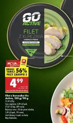 Biedronka Filet z kurczaka w oliwie z oliwek Go Active oferta