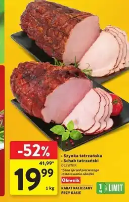 Intermarche Szynka Olewnik oferta