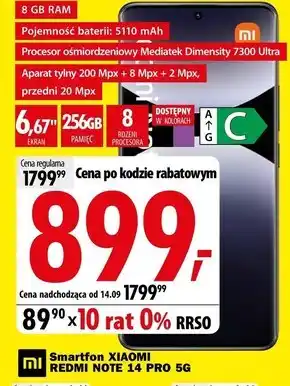 Media Expert Smartfon Xiaomi oferta