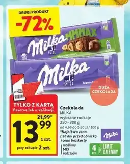 Intermarche Czekolada Milka oferta