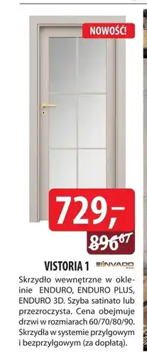 DDD Drzwi wewnętrzne Invado oferta