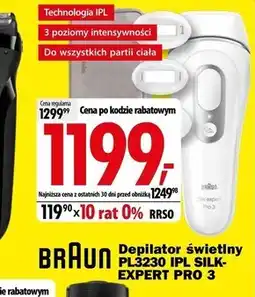Media Expert Depilator świetlny Braun oferta