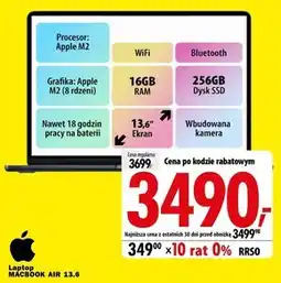 Media Expert Laptop Apple oferta