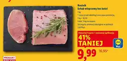 Lidl Rzeźnik schab wieprzowy bez kości oferta