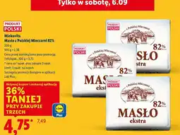 Lidl Masło Mlekovita z Polskiej Mleczarni 82% oferta