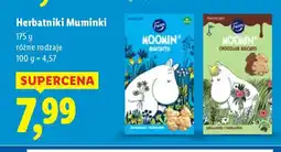 Lidl Herbatniki Muminki, różne rodzaje oferta