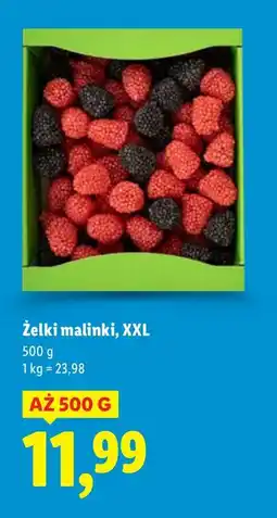 Lidl Żelki malinki XXL Lidl oferta