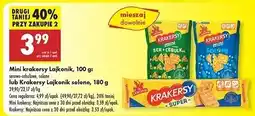 Biedronka Krakersy Lajkonik solone oferta