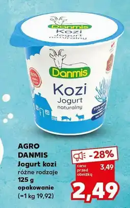 Kaufland Jogurt kozi naturalny AGRO DANMIS oferta