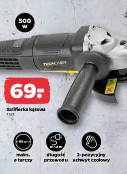 Netto Szlifierka kątowa 500 w Techliner oferta