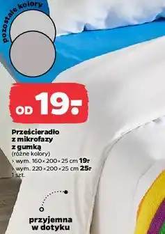 Netto Prześcieradło z gumką 220 x 200 cm oferta