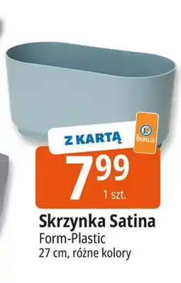 E.Leclerc Skrzynka satina z podstawką 27 x 13 15 cm Form-Plastic oferta