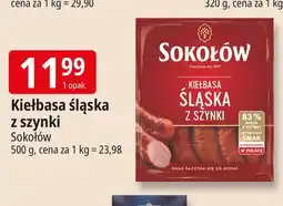 E.Leclerc Kiełbasa śląska z szynki Sokołów oferta