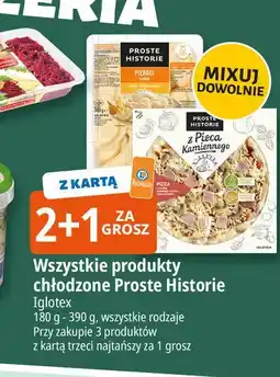 E.Leclerc Pizza king's stories el clasico szynka i pieczarki Iglotex Proste Historie oferta
