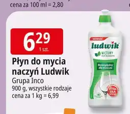 E.Leclerc Płyn do mycia naczyń miętowy Ludwik oferta