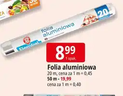 E.Leclerc Folia aluminiowa 50 m Wiodąca Marka Elembal oferta