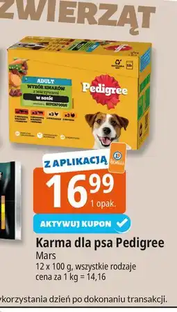 E.Leclerc Karma dla psa w sosie 3 x kurczak z warzywami + wołowina indyk jagnięciną Pedigree Vital oferta