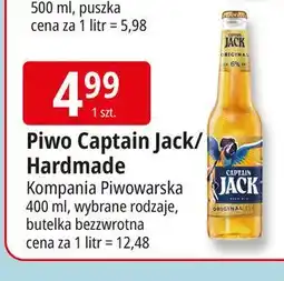 E.Leclerc Piwo Captain Jack oferta