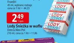 E.Leclerc Lód śnieżek waniliowy Alex-Pol oferta