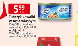 E.Leclerc Tuńczyk w kawałkach zalewie z oleju roślinnego Wiodąca Marka Peche Ocean oferta