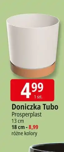 E.Leclerc Doniczka tubo 18 cm Prosperplast oferta