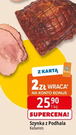 E.Leclerc Szynka z podhala Kabanos oferta