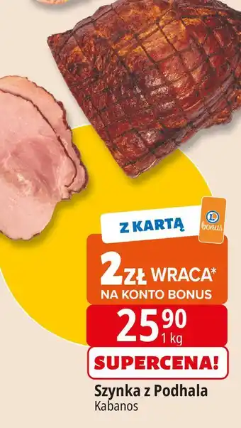 E.Leclerc Szynka z podhala Kabanos oferta