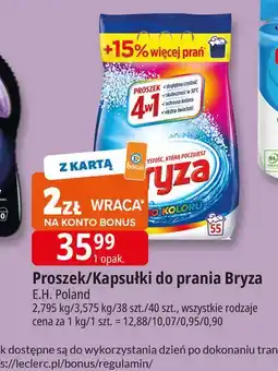 E.Leclerc Kapsułki do prania koloru 4w1 Bryza oferta