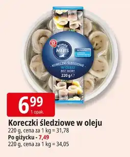 E.Leclerc Koreczki śledziowe po giżycku Wiodąca Marka Ronde Des Mers oferta