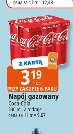 E.Leclerc Napój Coca-Cola Zero oferta