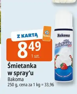 E.Leclerc Bita śmietanka Bakoma oferta