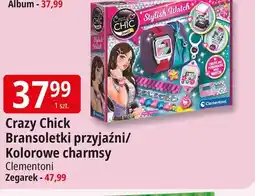 E.Leclerc Zestaw kreatywny crazy chic zegarek Clementoni oferta