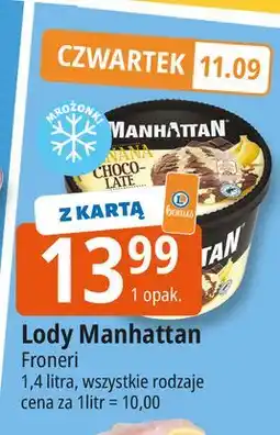 E.Leclerc Lody banana-chocolate Manhattan (Nestle) oferta