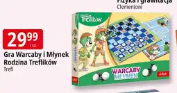 E.Leclerc Warcaby i młynek rodzina treflików Trefl oferta